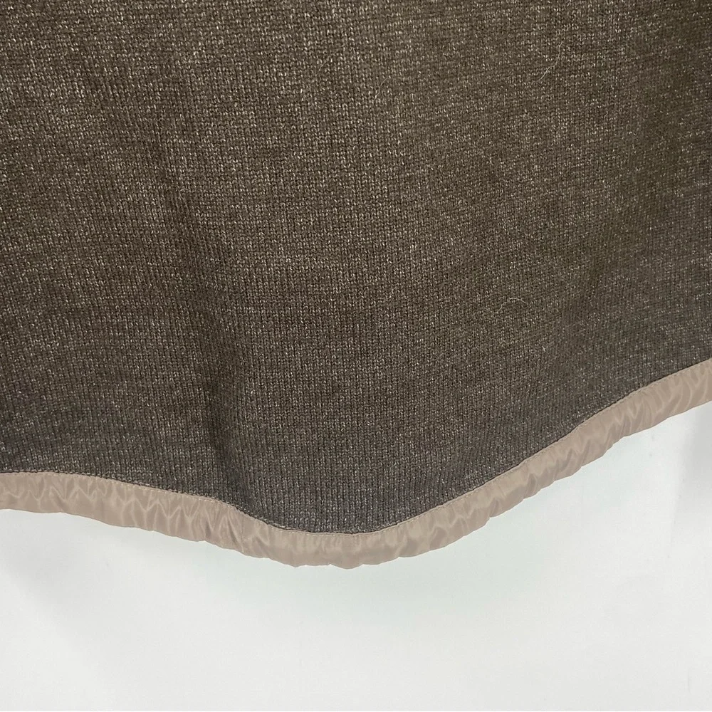 MDRN Brown Knit Sweater Womens Small Cable Knit - Picture 6 of 8